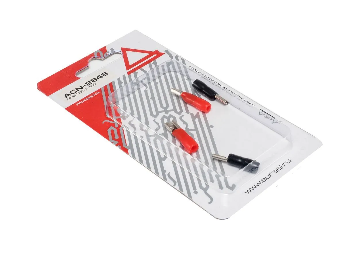 Клемма акустическая Aura ACN-2848 2,8мм (4шт) - фото