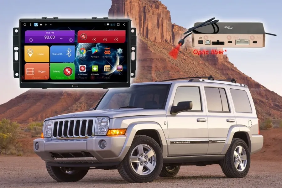 Автомагнитола RedPower 51217 IPS DSP Jeep, Chrysler - фото