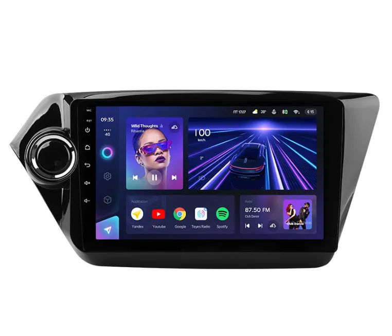 ШГУ Teyes CC3 2K 4/32 GB KIA Rio 3 2011-2016 9" - фото