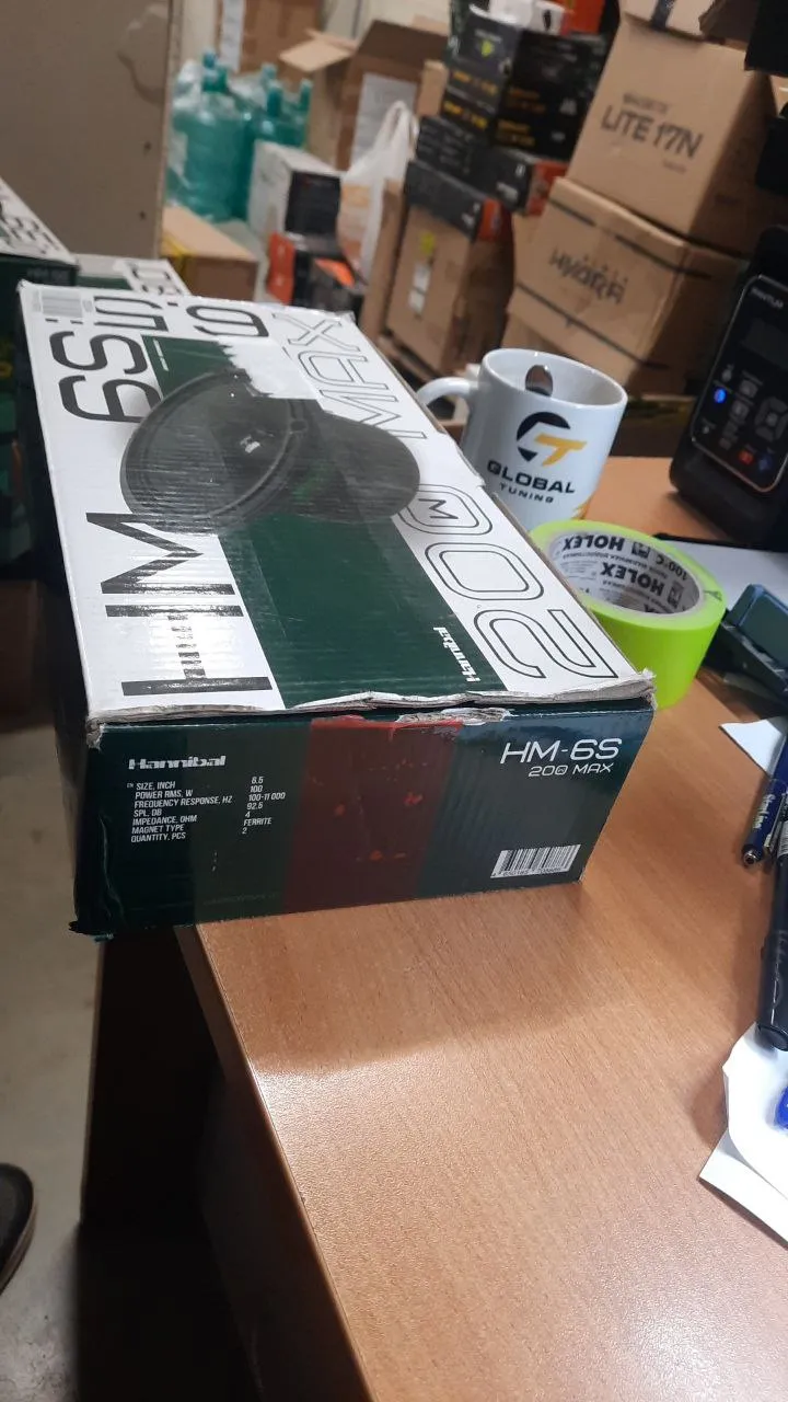 СЧ динамики Deaf Bonce Hannibal HM-6S (повреждение упаковки) - фото