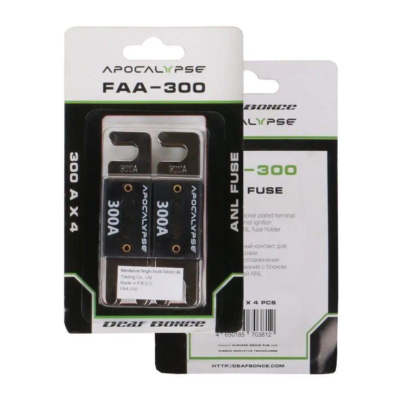 Предохранитель Deaf Bonce FAA 300, 300A (4шт упаковка) - фото Предохранитель Deaf Bonce FAA 300, 300A (4шт упаковка) - фото