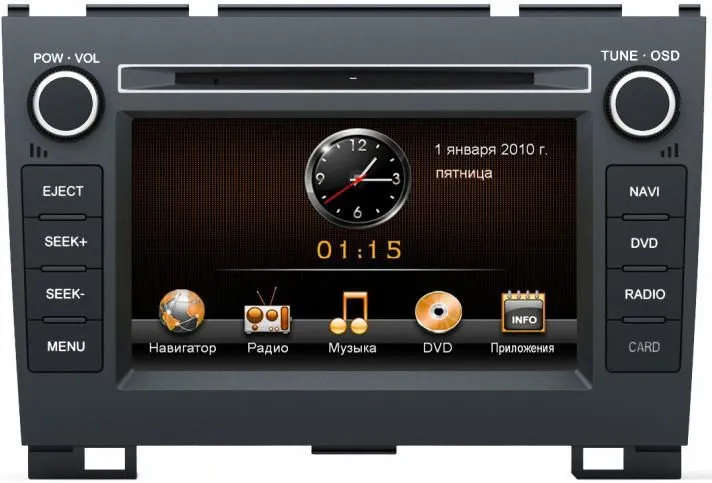 ШГУ INCAR CHR-1611 H5 GREAT WALL HOVER DVD 2din - фото