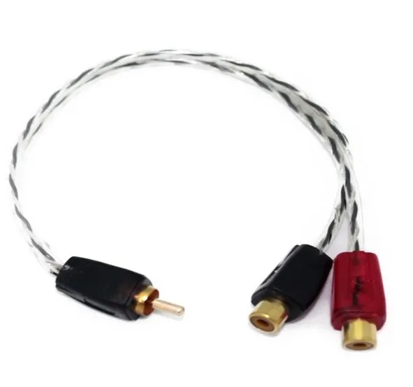 Межблочный кабель AUDIO NOVA RC4-1M2F Y-адаптер - фото