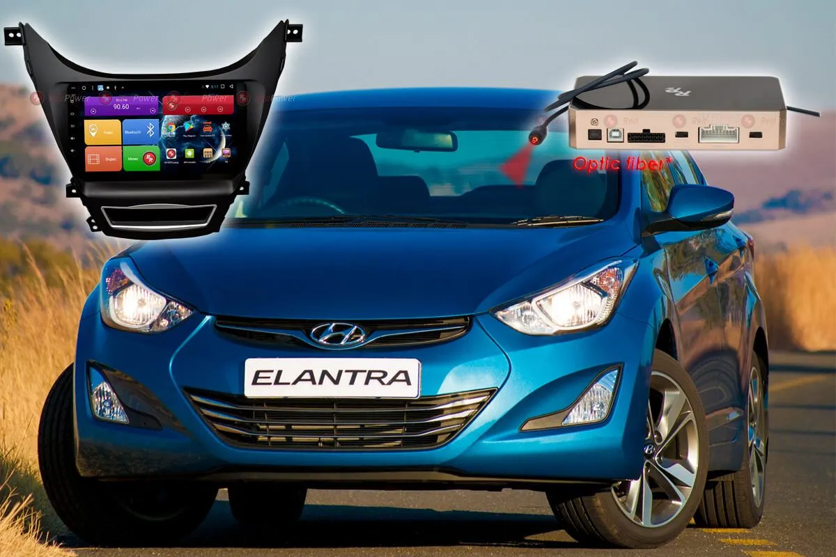 Автомагнитола RedPower 31192 R IPS DSP Hyundai Elantra 5 (2014-2016) - фото