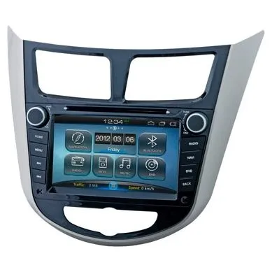 ШГУ INCAR AHR-2481 (Hyundai Solaris) DVD 2din - фото