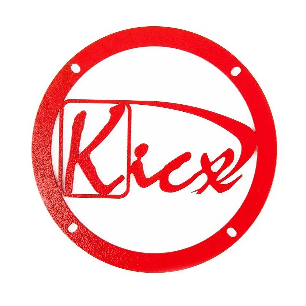 Защитная сетка (гриль) Kicx 6.5M плоский, Z-650 (красный) - фото