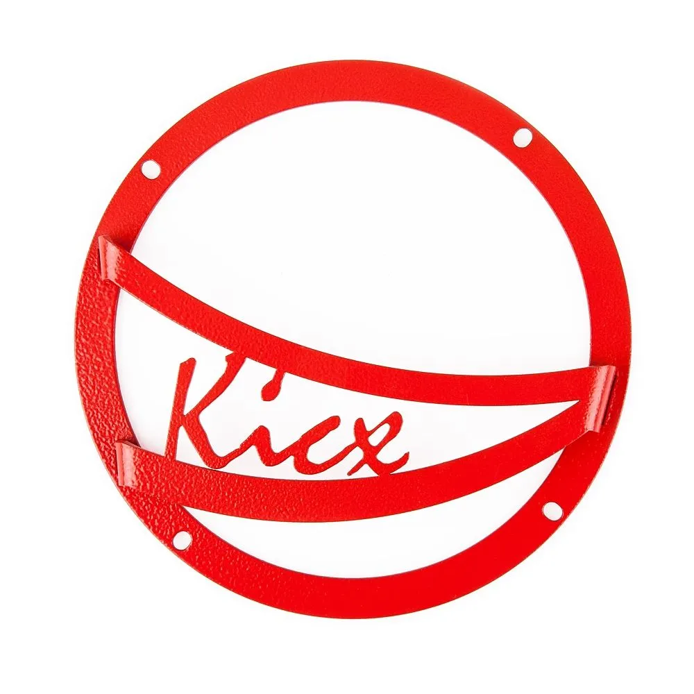 Защитная сетка (гриль) Kicx 6.5M, Z-650 (красный) - фото