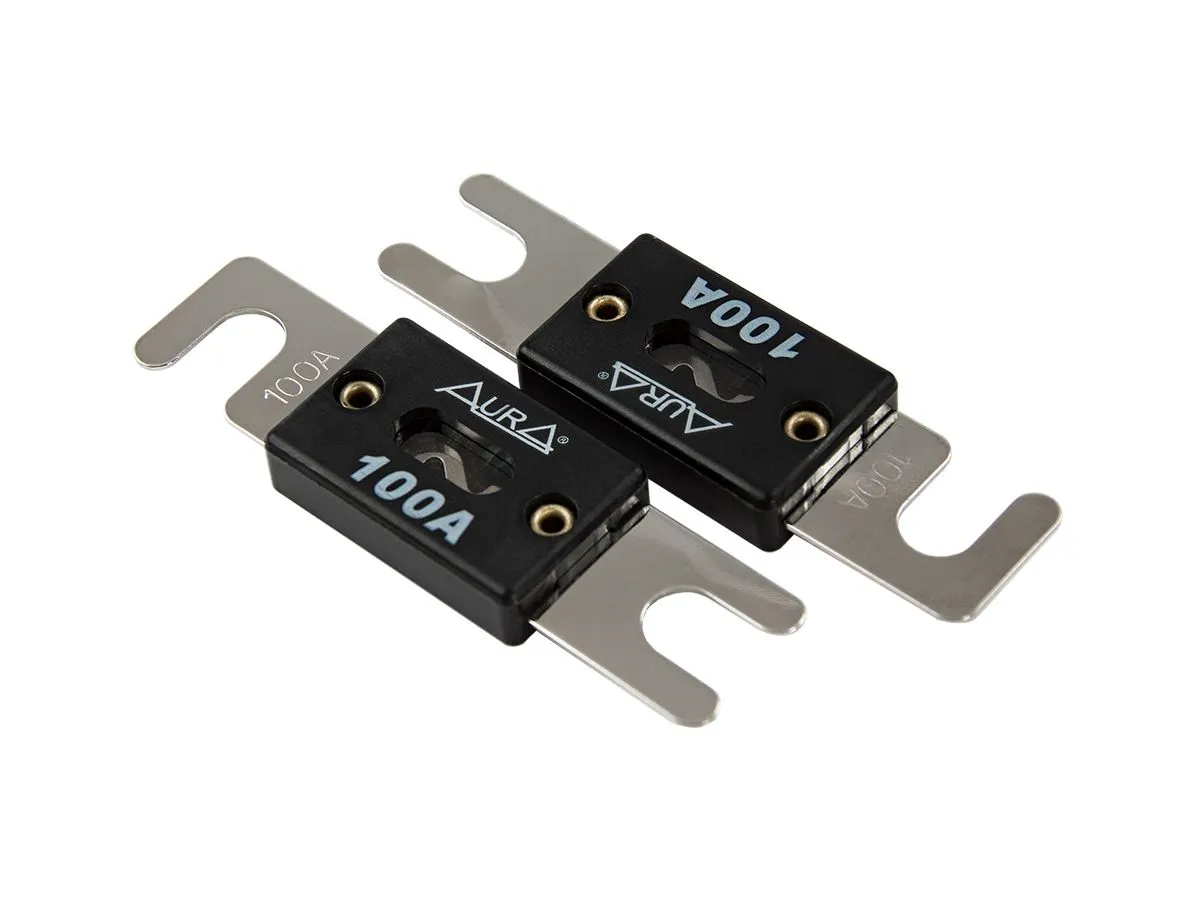 Предохранитель Aura FAL-N101 ANL 100A (2шт) - фото Предохранитель Aura FAL-N101 ANL 100A (2шт) - фото