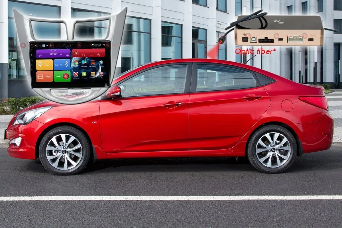 Автомагнитола RedPower 31067 R IPS DSP Hyundai Solaris (до 2017г) - фото