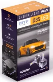 Лампа светодиодная MTF CYBER LIGHT PRO D3S 42V 35W 4500lm 4300K - фото