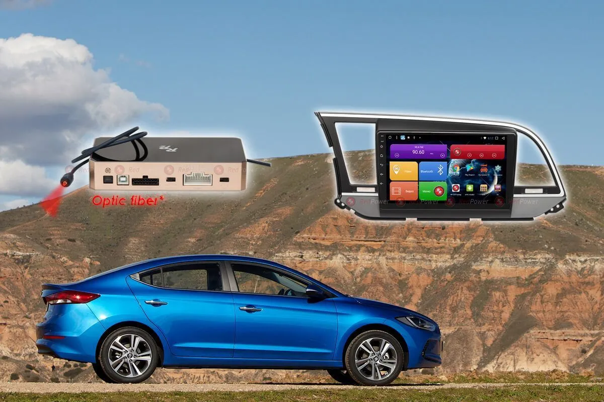 Автомагнитола RedPower 31094 R IPS DSP Hyundai Elantra (2015-2019) - фото