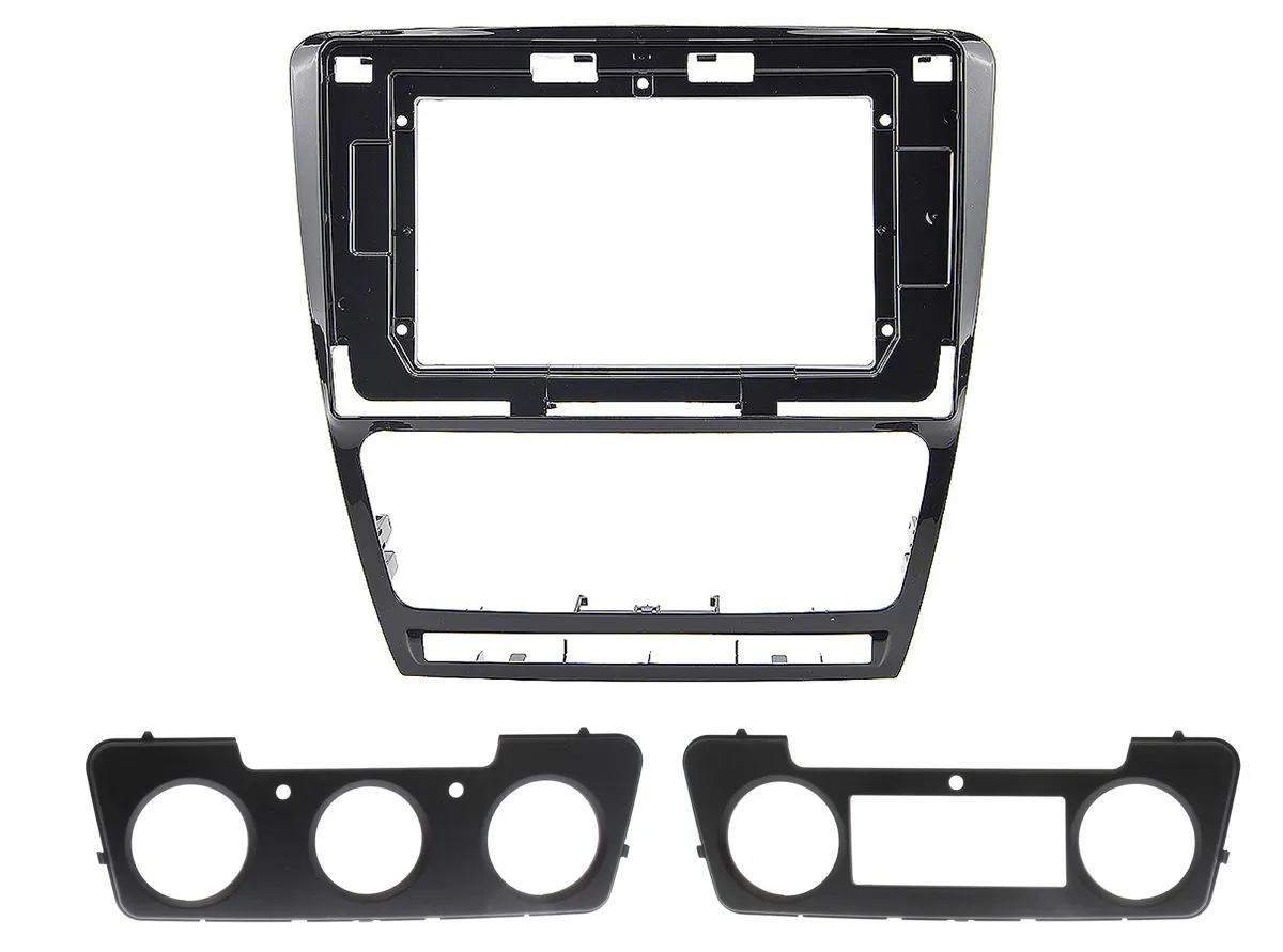 Рамка RSC-FC487 SKODA Octavia 2004-2013 (A5) (Auto AC/manual AC), 10" - фото