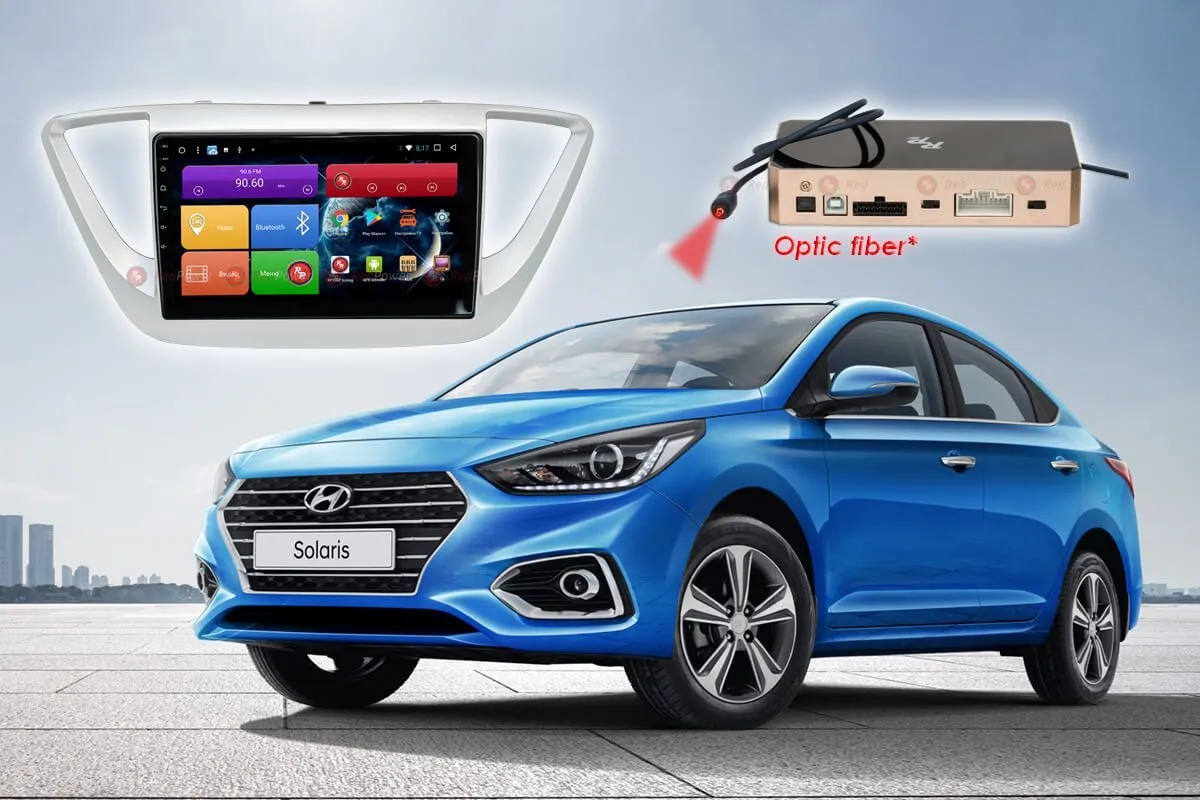 Автомагнитола RedPower 31167 R IPS DSP Hyundai Solaris (2017+) - фото