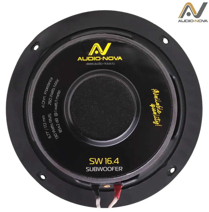 Сабвуферный динамик AUDIO NOVA SW16.4 - фото
