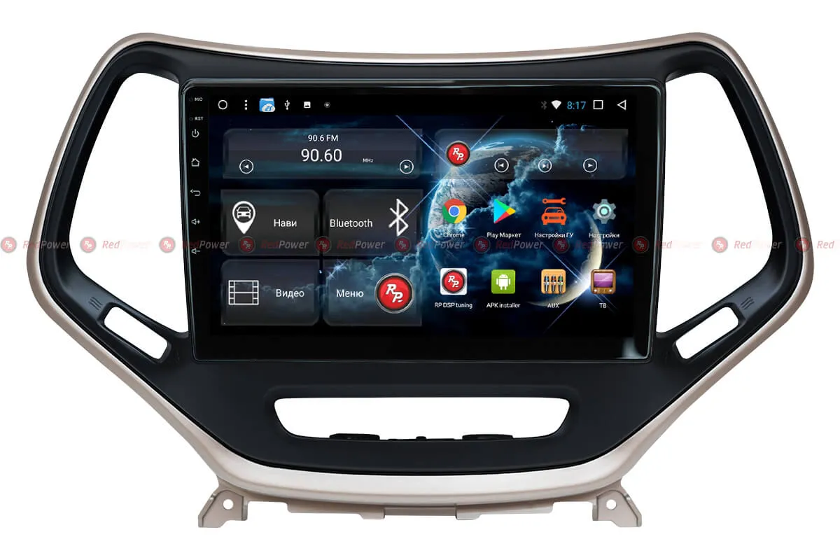 Автомагнитола RedPower 51215 R IPS DSP Jeep Cherokee (2013+) - фото