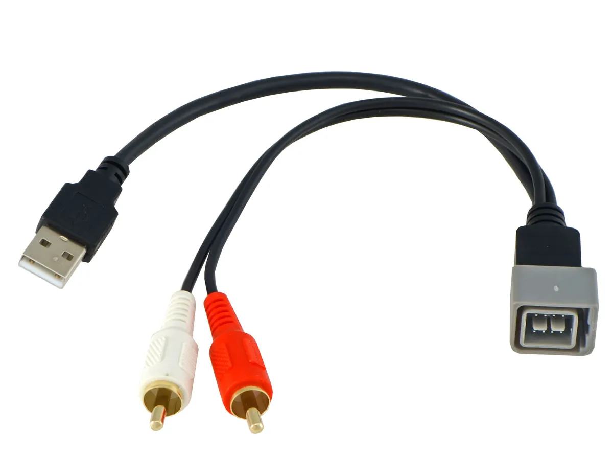 INCAR CON USB-LADA USB-AUX переходник RENAULT, LADA, NISSAN - фото