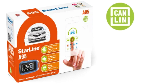 Автосигнализация StarLine А95 BT CAN-LIN  - фото