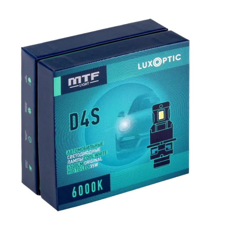 Лампа светодиодная MTF D4S LUXOPTIC 6000K 4500Lm - фото