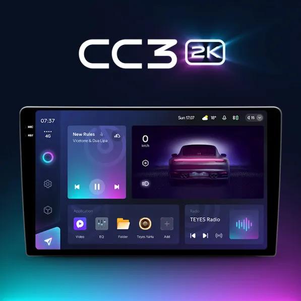 Головное устройство Teyes CC3 2K 6/128 Universal 9,5" - фото