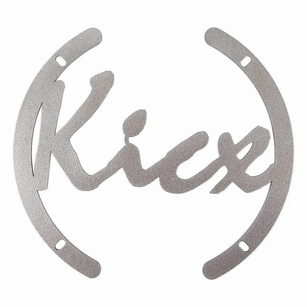 Защитная сетка (гриль) Kicx 8A плоский (серебристый) - фото