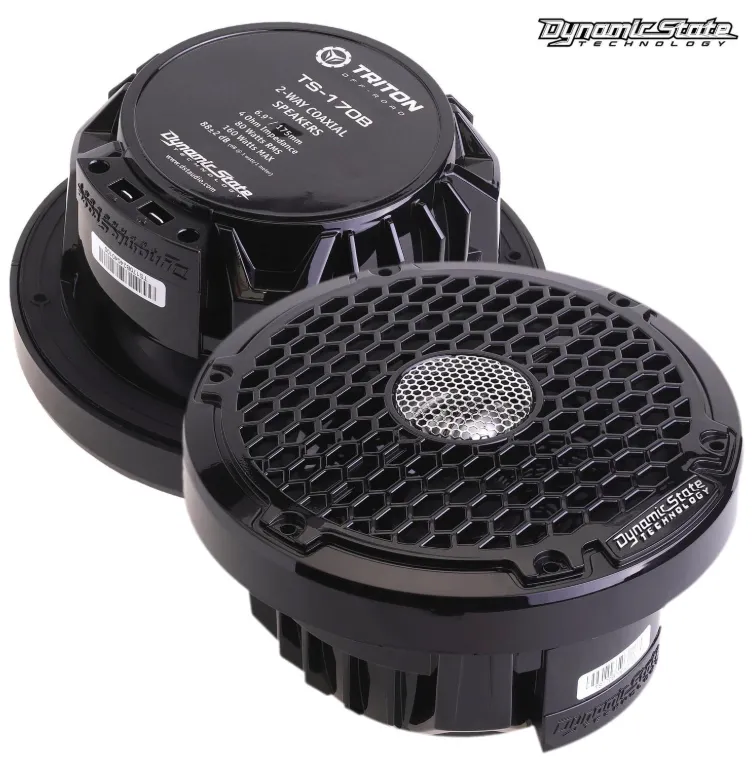 Акустика коаксиальная Dynamic State TRITON TS-170B Black - фото