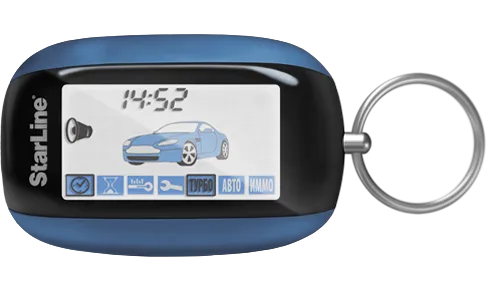 Брелок ж/к StarLine B92 с дисплеем - фото