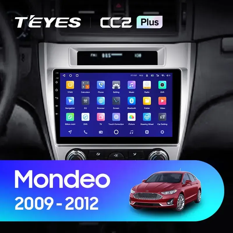 Комплект магнитолы TEYES CC2 Plus 10.2" для Ford Mondeo