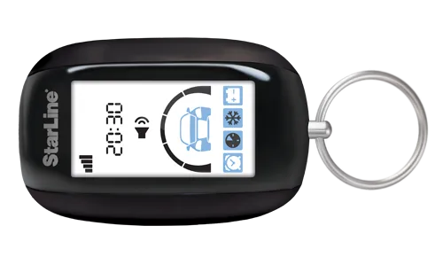 Брелок ж/к StarLine B96 с верт.дисплеем - фото