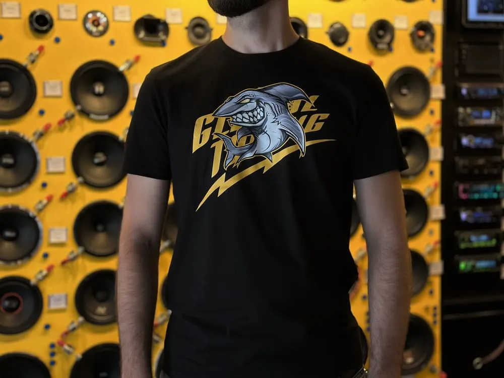 Футболка Global Tuning "Акула" L черная - фото