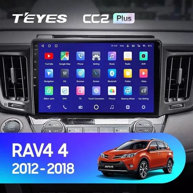 ШГУ Teyes CC2L Plus 3/32 GB Toyota Rav 4 XA50 2018+ - фото