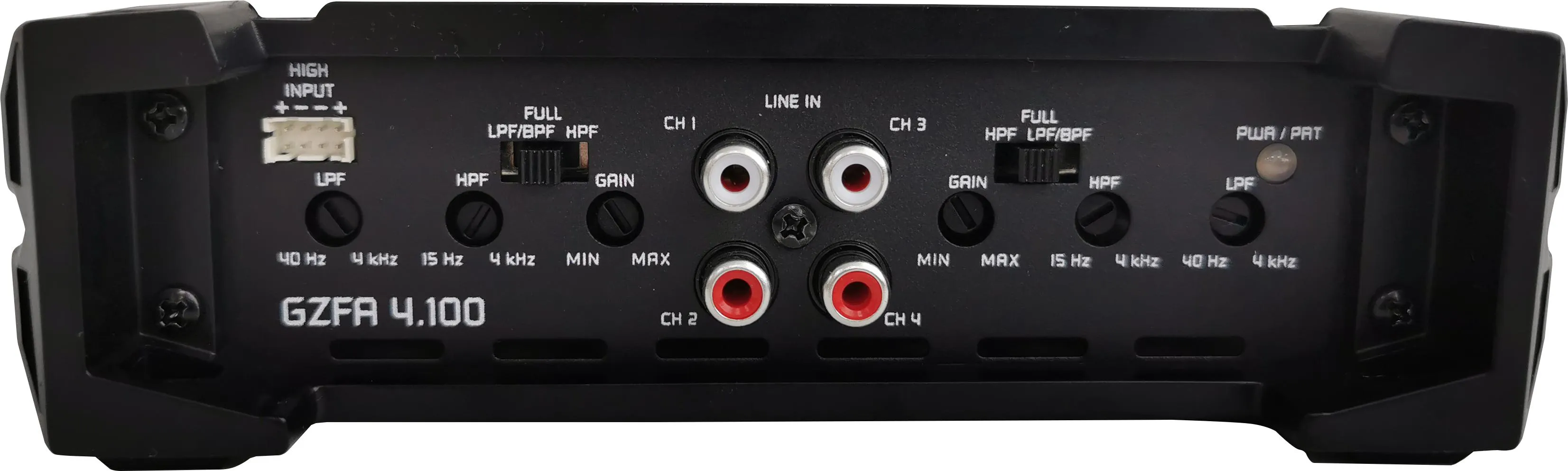 Усилитель 4-канальный Ground Zero GZFA 4.100 - фото