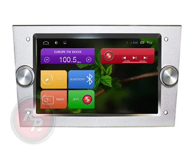 Автомагнитола RedPower 51019 IPS DSP Opel Astra H серый - фото