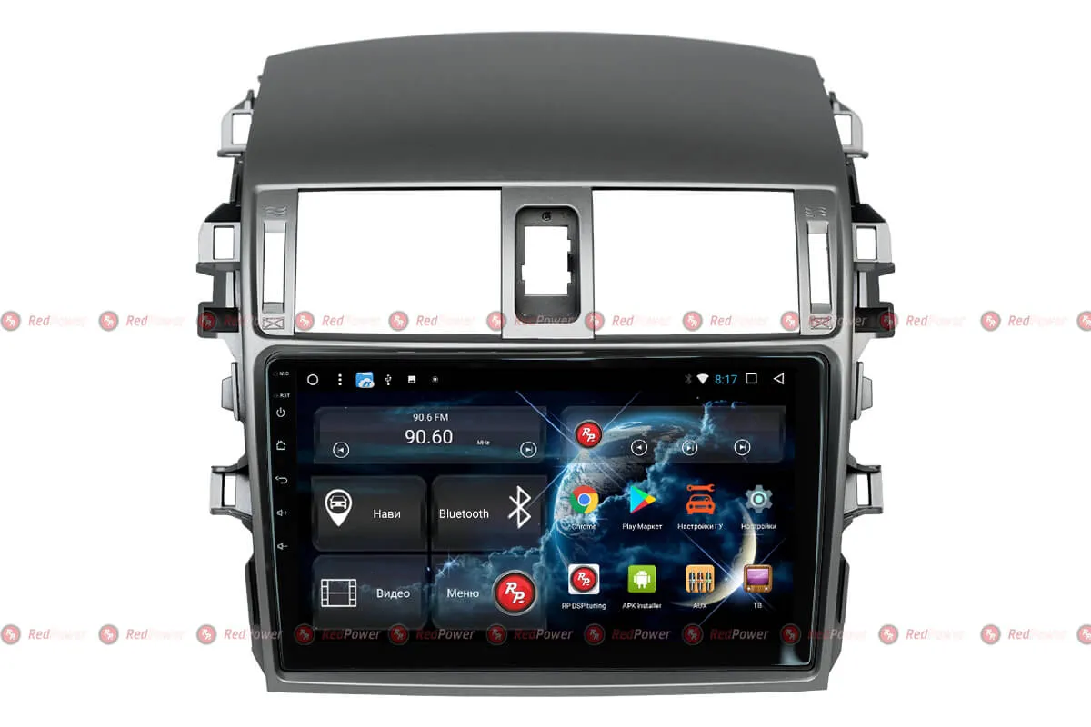 Автомагнитола RedPower 51063 R IPS DSP Toyota Corolla 2007-2012 - фото