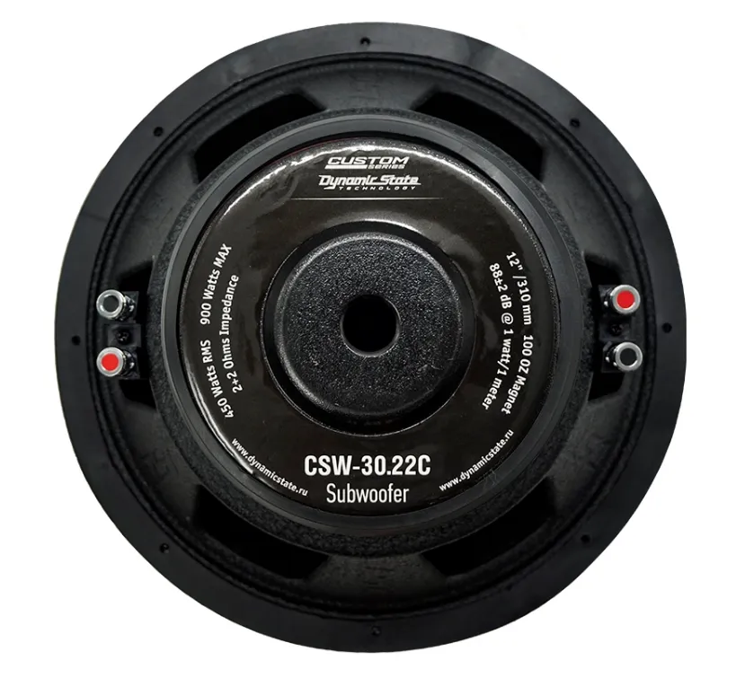 Сабвуфер Dynamic State CSW-30.22C CUSTOM Series - фото