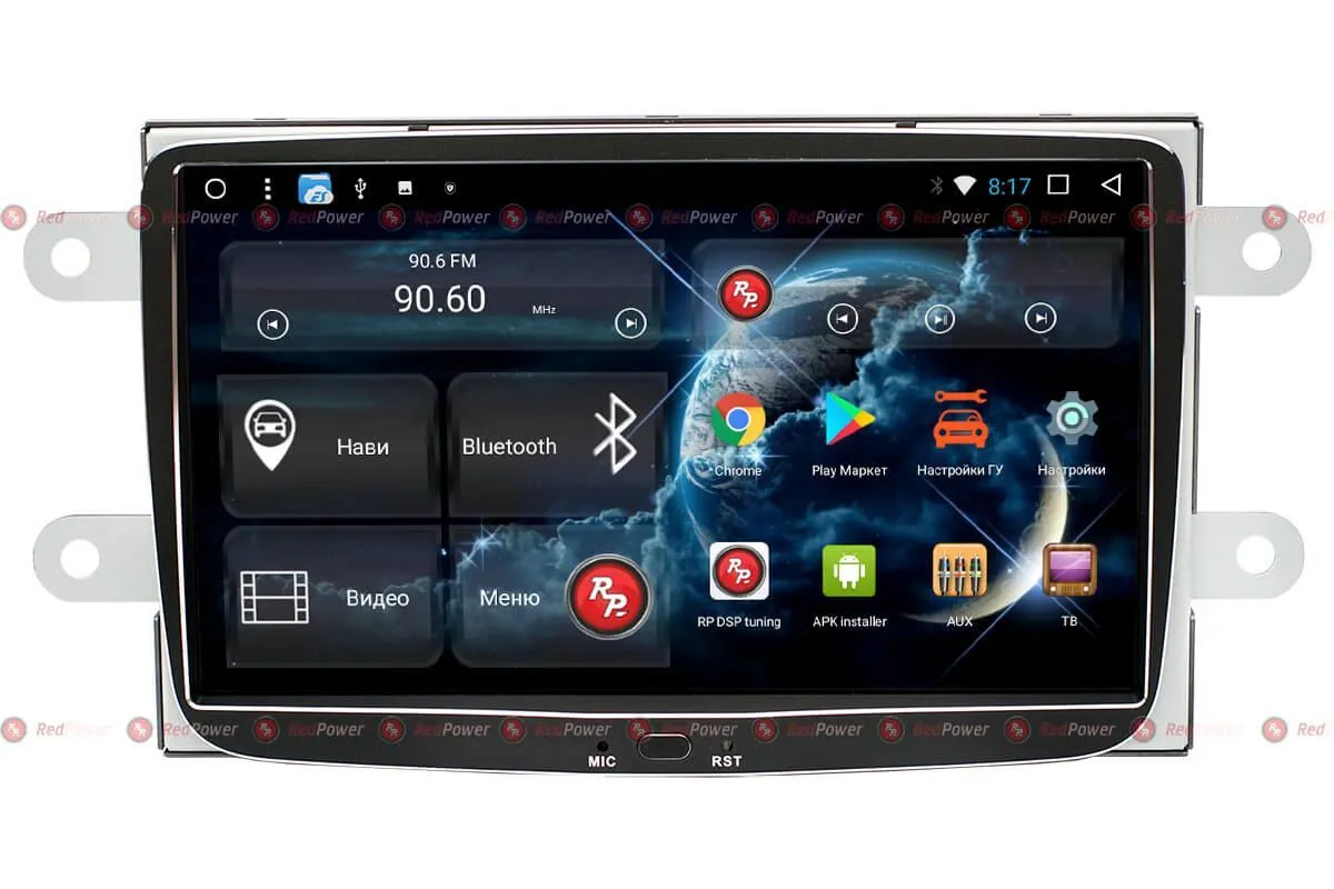 Автомагнитола RedPower 51157 IPS DSP Renault Duster/Logan 2/Kaptur 16+/Sandero 2; Lada XREY, Terrano - фото