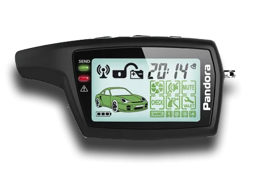 Брелок Pandora LCD D074 DXL 3030/3050/3210i/3257/3297/3500i/3930/3940 - фото