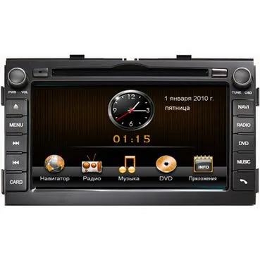 ШГУ INTRO CHR-1811SA (Kia Sorento-3) DVD 2din - фото