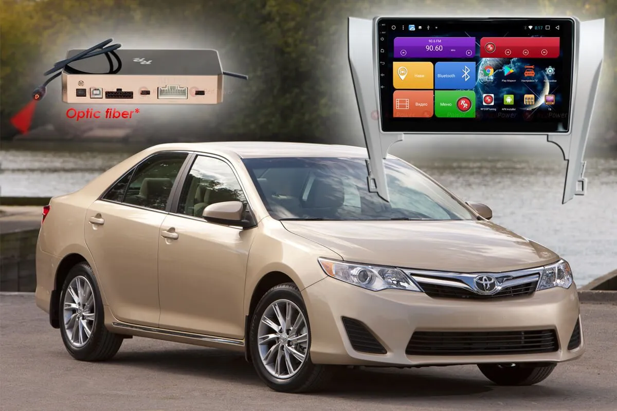 Автомагнитола RedPower 31131 R IPS DSP Toyota Camry XV50 2011-2014 - фото