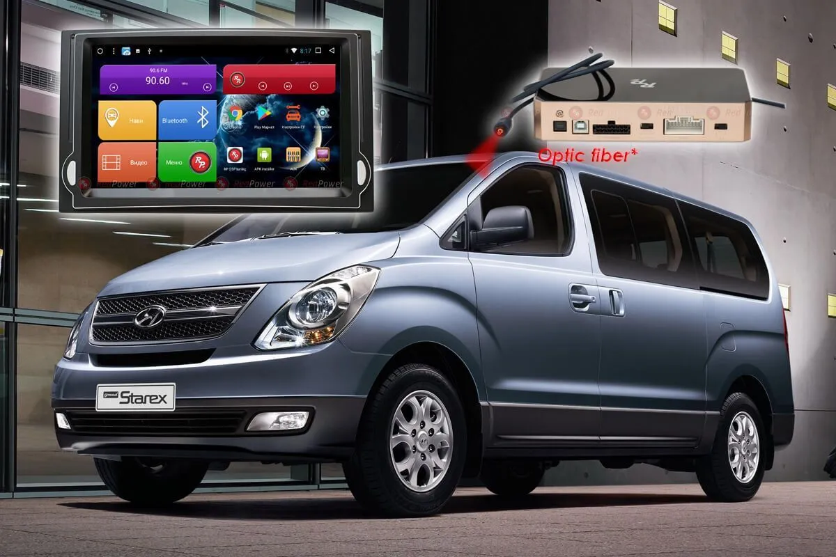 Автомагнитола RedPower 31212 IPS DSP Hyundai Starex, H1 (до 2015) - фото