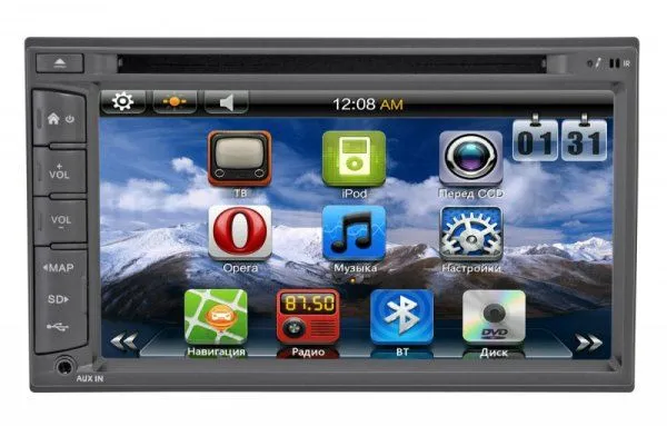 ШГУ SWAT SHR-7036 Nissan X-Trail/Quashqai/Patrol/ Тiida/ Juke) DVD2din  - фото