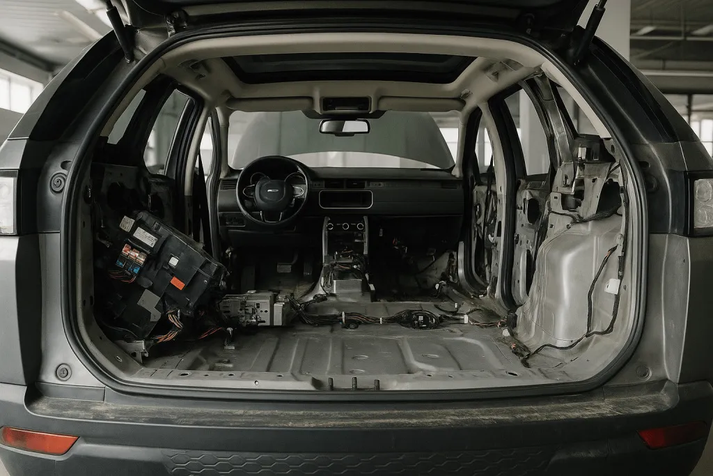 Разборка автомобиля для установки шумоизоляции своими руками