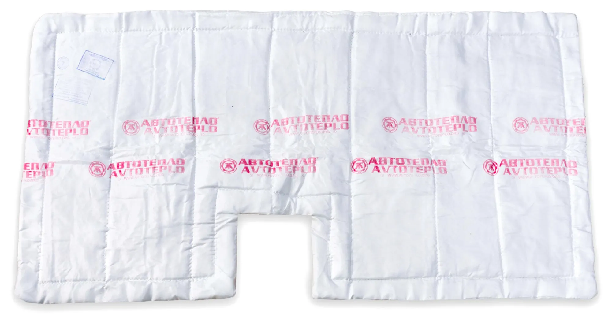 Утеплитель автомобильный огнестойкий для двигателя "Автотепло" №7 (белый) - фото