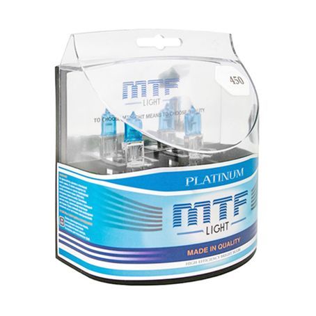 Лампа MTF H3 12V 55W Platinum, комплект - фото